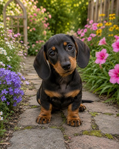 Dachshund puppy dog photo - puppy,