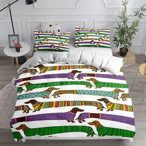 Dachshund sausage doona duvet - dachshund,