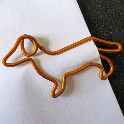 Dog paper clips dachshund - clips,