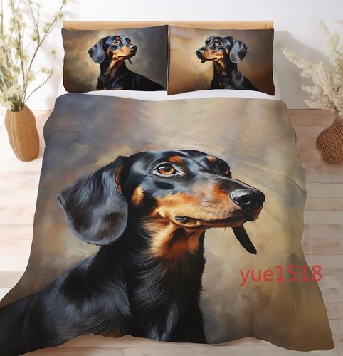 Cute dachshund doona - doona, duvet