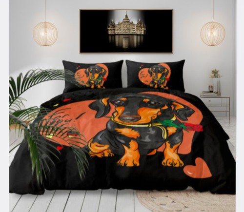 Dachshund duvet cover animal - dachshund,