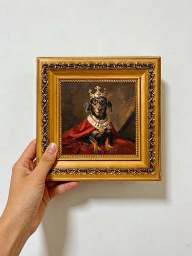 Royal dachshund king custom - royal,