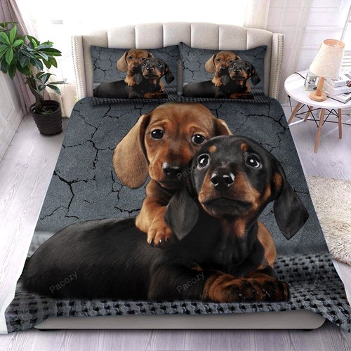 Dachshund bedding set single - dachshund,
