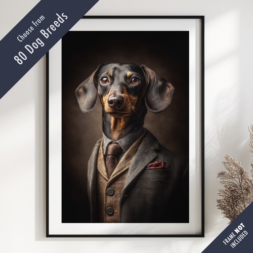 Smartly dressed dog - smartly,