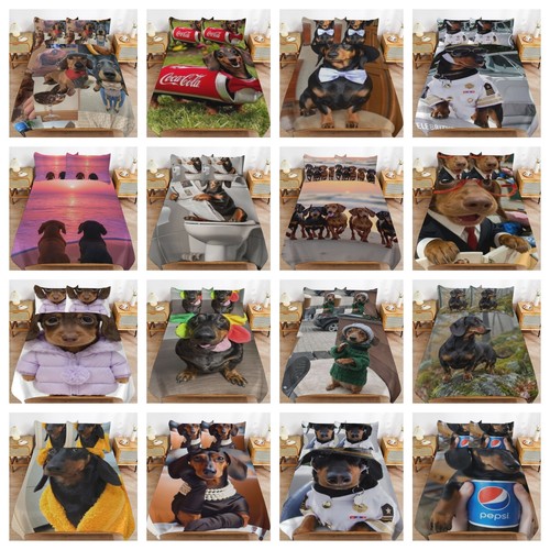 Dachshund quilt doona duvet - , quilt/doona/duvet
