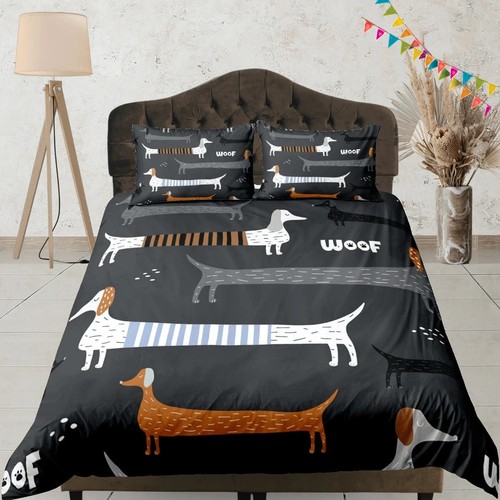 Dachshund quilt doona duvet - dachshund, quilt/doona/duvet
