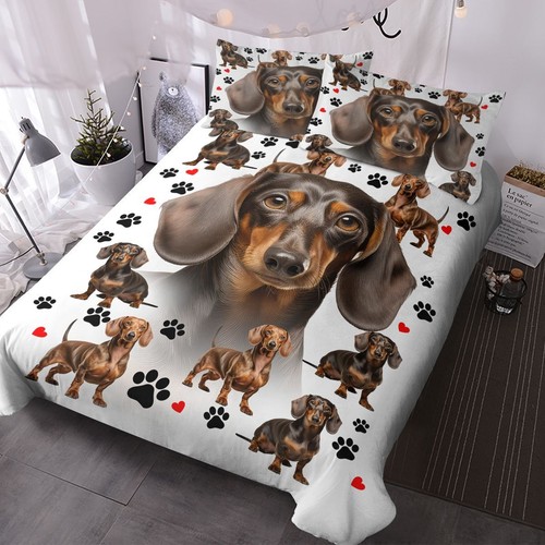 Dachshund bedding set - dachshund,