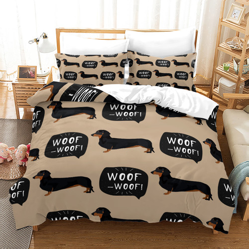 Dachshund bedding set - bedding,