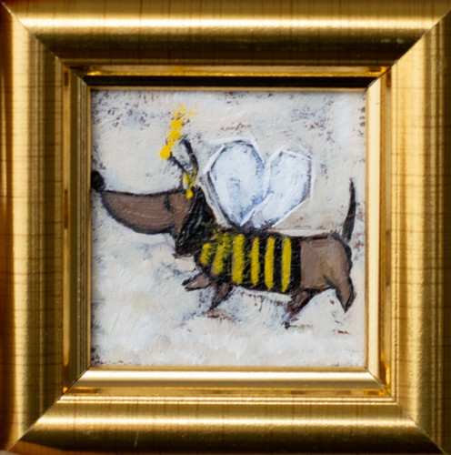 Dachshund wiener dog bee - dachshund,